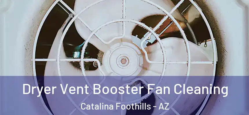 Dryer Vent Booster Fan Cleaning Catalina Foothills - AZ