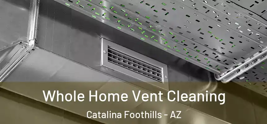 Whole Home Vent Cleaning Catalina Foothills - AZ